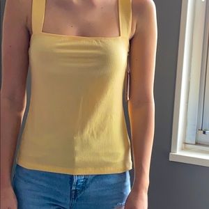 New! Reformation Canyon Yellow TankTop